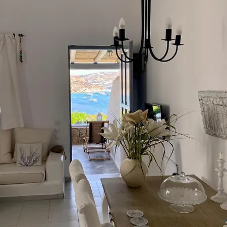 Beautiful House With Stunning Views In Costa Ilios Mykonos Town