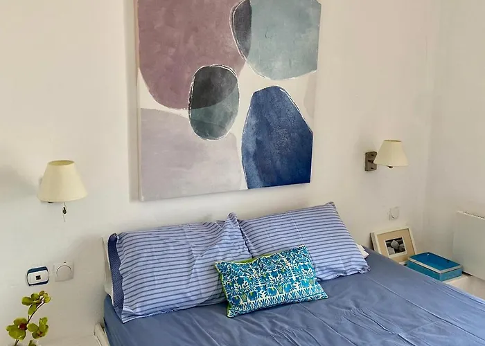 Beautiful House With Stunning Views In Costa Ilios Semesterbostad Mykonos Town